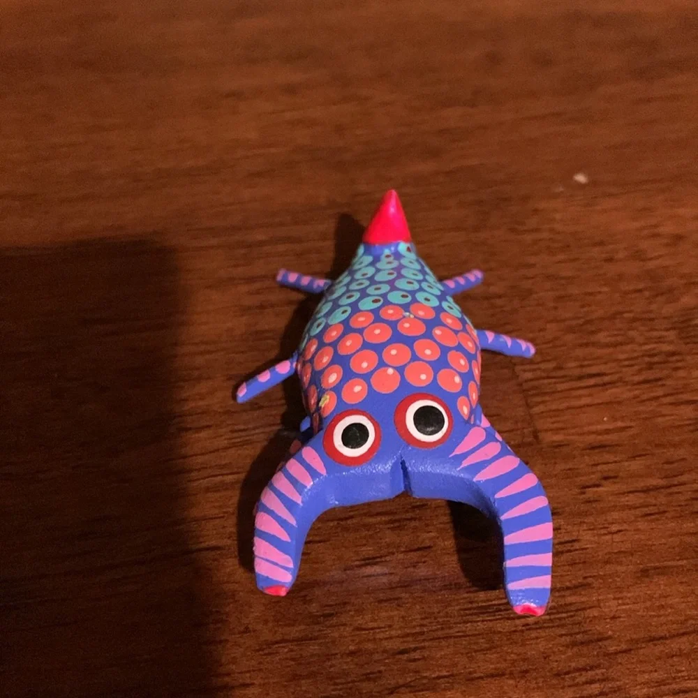 Colorful Fish-Shaped Pet Toy, one of a kind! Handmade made!